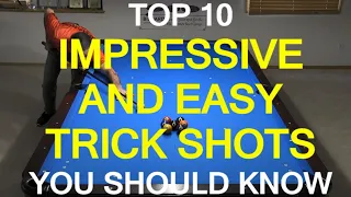 Top 10 Impressive and Easy Trick Shots Every Pool Player Should Know