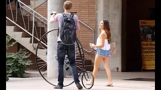 Giant Bike Prank!!