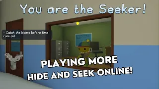 EPIC HIDING PLACES?! MORE ONLINE HIDE and SEEK! Wobbly Life Arcade Update!