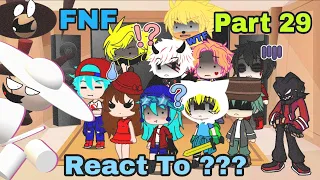 FNF React To Parasite Everyone Sings It Opposition Song And Hellbreaker Song | GC | Part 29