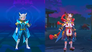 Harith Psychic Epic Skin VS EVOS Legends Epic Skin Comparison