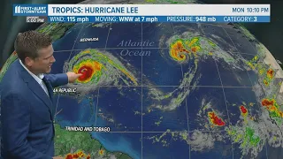 Hurricane Lee Update | Chief meteorologist discusses latest storm developments