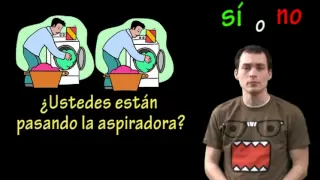 How to form the Present progressive (-ING) in Spanish