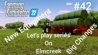 Farming Simulator 22 Lets play series On elmcreek episode #42