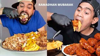 MUSLIM MUKBANGERS EATING - RAMADHAN MUBARAK EDITION ❤️