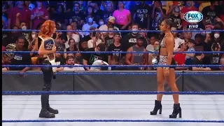 Bianca Belair confronta a Becky Lynch - WWE Smackdown 03/09/2021 (En Español)