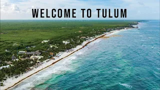 4K Drone Footage of Tulum, Mexico