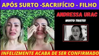 🚨EX MODELO ANDRESSA URAC NO AUGE DS SEUS 35 ANOS, MÃE ACABA D CONFIRMAR  E O BRASIL CHORA COM ELA...