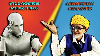 Villagers React On Robotics ! Tribal People React On Advance Robots