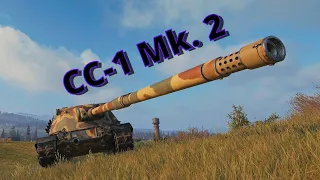 World of Tanks 7 Kills 6,1k damage CC-1 Mk. 2 - My battle My rules