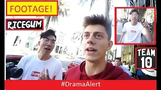 Team 10 vs RiceGum IRL! #DramaAlert KSI Deji vs W2S - FaZe Banks goes OFF! on Christian Burns!