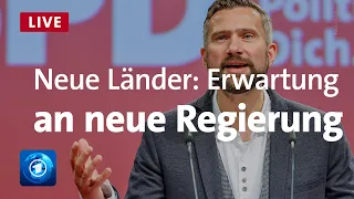 Erwartungen der ostdeutschen Bundesländer an die neue Bundesregierung