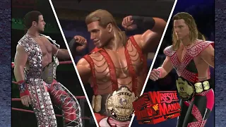 WrestleMania 14 Comparison - Shawn Michaels and 'Stone Cold' Steve Austin