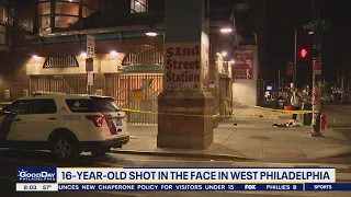 16-year-old shot in the face in West Philadelphia
