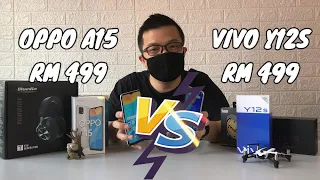 Oppo A15 Rm499 Vs Vivo Y12s Rm499 Camera Spec Design Video And Antutu Benchmark Comparison Malaysia
