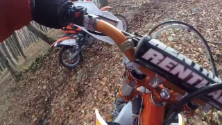 Hard Enduro Trip on KTM 350 exc-f Six Days 2017