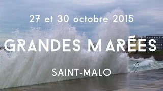 Grandes Marées - Octobre 2015 - Saint-Malo