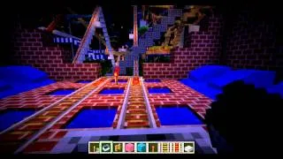 WORLD RECORD MINECRAFT ROLLER COASTER (45 MINUTES) PART 4 of 5