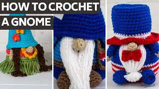 How to Crochet a Gnome: Episode 3: Beard and Braids - Amigurumi for Beginners