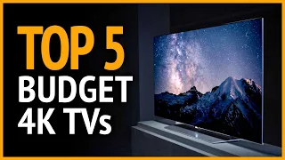 Best Budget 4K TVs 2023 | Top 5 Best 4K Smart TVs Under 1000$