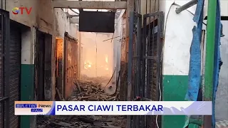 Diduga Korsleting Listrik, Ratusan Toko di Pasar Ciawi Ludes Terbakar #BuletiniNewsPagi 19/12