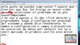 Tutorial solucionar el problema de gta_sa.exe dejo de funcionar