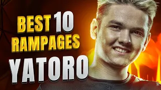 Top 10 Rampages of Yatoro in Dota 2 History