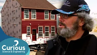 Moving Giant Floating Mansions | Huge Moves | FULL EPISODE | Curious?: Science and Engineering