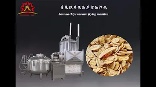 Low-temperature Vacuum Frying Potato Chips fryer