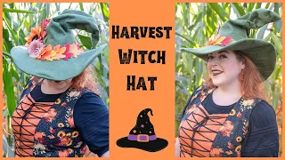 I Made a Cottagecore Witch Hat!