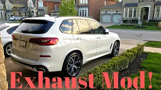 How To Make A BMW X5 Sound Better For Free!! | G05 BMW X5 40i