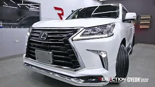 Luxurious Lexus LX570 | White also Needs Protection | GYEON® Paint Protection Film