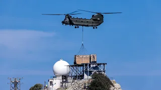 RAF Chinook Gibraltar