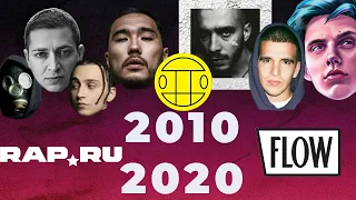 РУССКИЙ РЭП 2010-2020 ЗА 10 МИНУТ. Революция и эволюция - знаковые события русской музыки | Бэндо