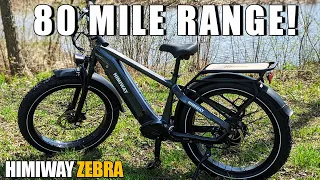 Go 80 Miles on the HIMIWAY Zebra Electric Bike (Corrected Audio)