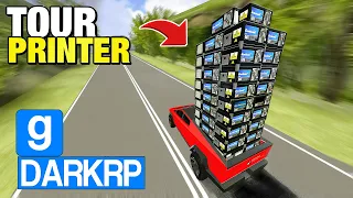 JE TROLL LA POLICE AVEC UNE TONNE DE PRINTER ! GMOD DarkRP