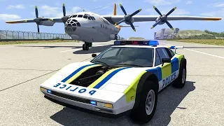 Police Assault Unit Chases #1 - BeamNG DRIVE | SmashChan