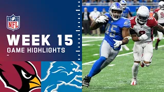 Cardinals vs. Lions Week 15 Highlights | NFL 2021