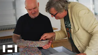 Damien Hirst and Stephen Fry discuss Damien's artwork, The Currency.