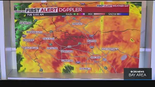 First Alert Weather -- Storm front rolls into San Francisco Bay Area