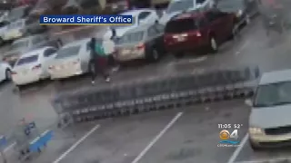 Surveillance Footage Captures Armed Teens Carjacking Elderly Woman