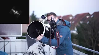 Capturing the ISS (International Space Station) through my Telescope