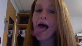 crazy tongue play nice job girl 1