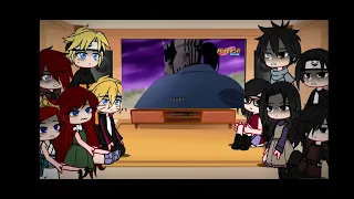 Uzumaki Clan and Uchiha Clan react to Naruto and Sasuke vs Jigen |Tsuki~