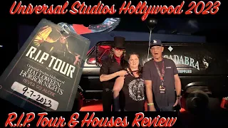 Halloween Horror Nights R.I.P. Tour & Houses Review 2023 - Universal Studios Hollywood