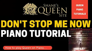 DON'T STOP ME NOW Piano Tutorial & Chords & Full Song Cover. How to play Don’t Stop Me Now