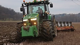 JohnDeere 8360R Ploughing 2014 *HD*