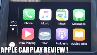 Sync3 Apple CarPlay Review : How to use it in your Ford