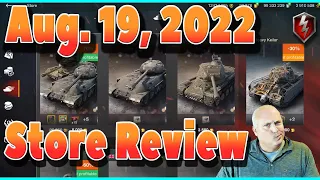 What to Buy in Store Aug 19, 2022 WOT Blitz | Littlefinger on World of Tanks Blitz