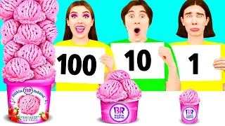 100 تحدي طبقات الطعام #3 CRAFTooNS Challenge